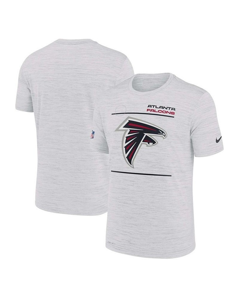 Men's White Atlanta Falcons Sideline Velocity Legend Performance T-shirt $23.84 T-Shirts