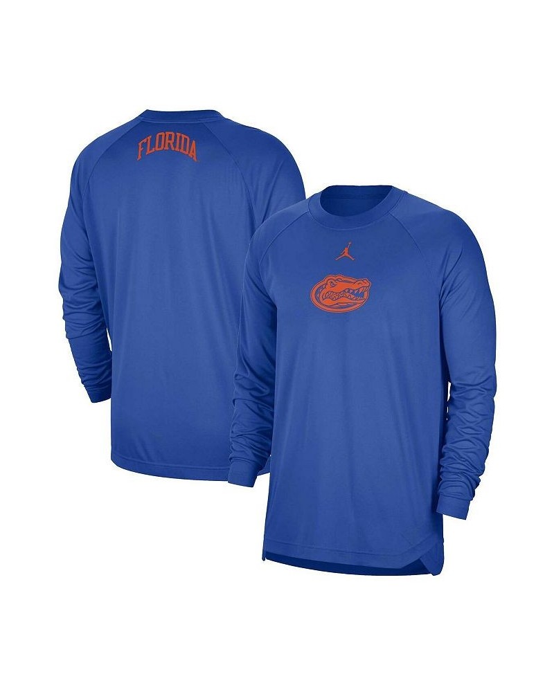 Men's Brand Royal Florida Gators Basketball Spotlight Performance Raglan T-shirt $35.69 T-Shirts