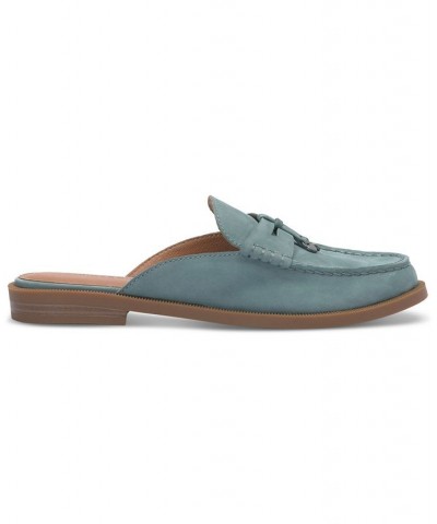 Women's Laviny Loafer Flats Green $50.49 Shoes