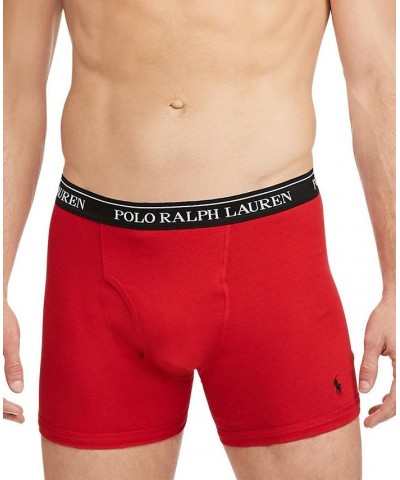 Men's Classic Cotton Boxer Briefs, 5-Pack Andover / Rl2000 Red / Polo Black $32.78 Underwear