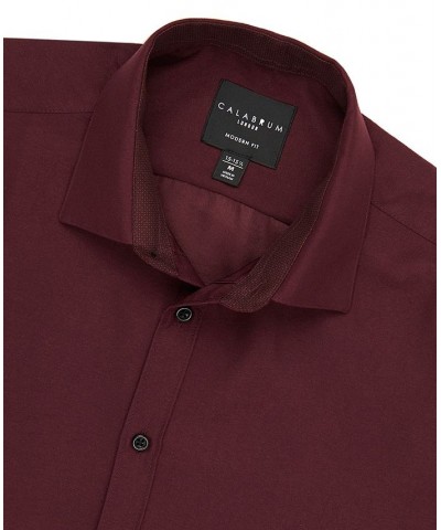 Men's Regular Fit Performance Solid Wrinkle Free Dress Shirt PD07 $13.92 Dress Shirts