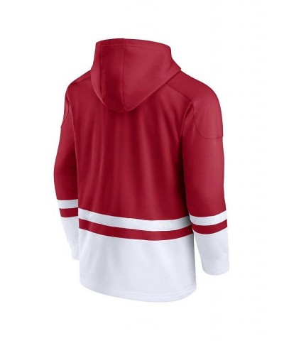 Men's Branded Crimson Alabama Crimson Tide First Battle Pullover Hoodie $41.24 Sweatshirt