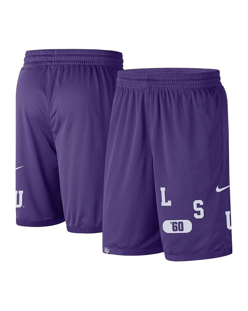 Men's Purple LSU Tigers Wordmark Performance Shorts $27.60 Shorts