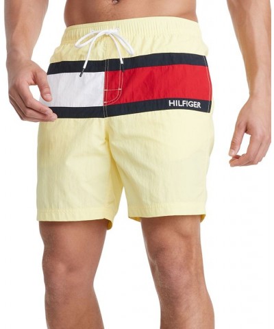 Men's Tommy Flag 7" Swim Trunks PD03 $17.34 Swimsuits