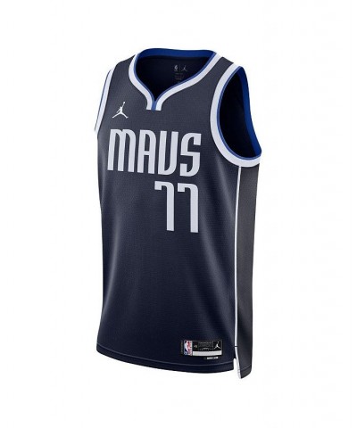 Men's Brand Luka Doncic Navy Dallas Mavericks 2022/23 Statement Edition Swingman Jersey $51.99 Jersey