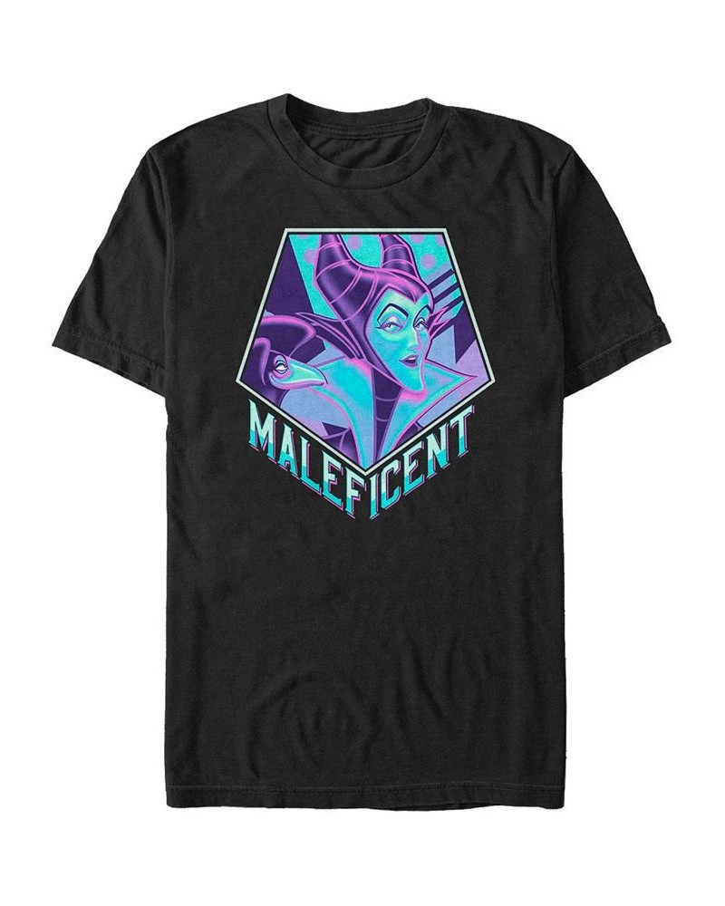 Disney Men's Sleeping Beauty Maleficent Pop Art, Short Sleeve T-Shirt Black $20.99 T-Shirts