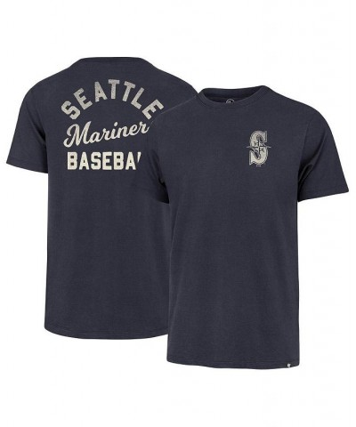 Men's Navy Seattle Mariners Turn Back Franklin T-shirt $29.49 T-Shirts