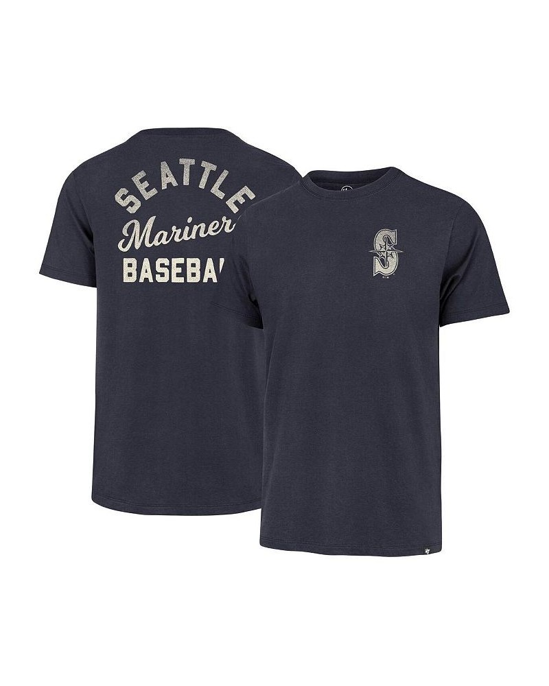 Men's Navy Seattle Mariners Turn Back Franklin T-shirt $29.49 T-Shirts