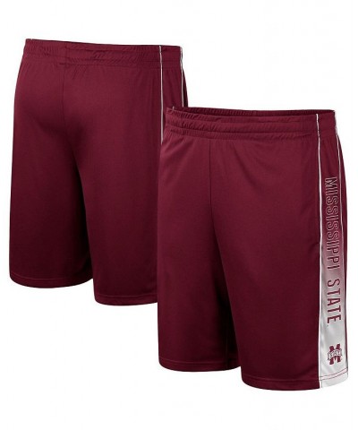 Men's Maroon Mississippi State Bulldogs Lazarus Shorts $21.59 Shorts