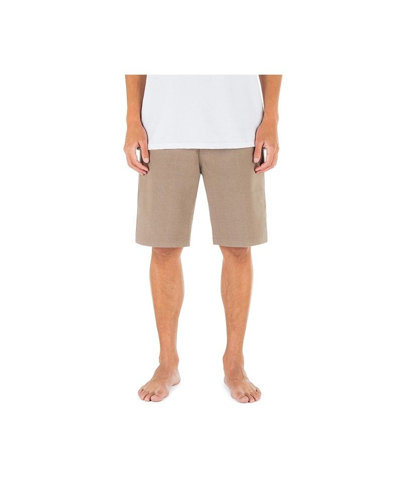 Men's Glenneyere Solid Walkshorts Brown $25.80 Shorts