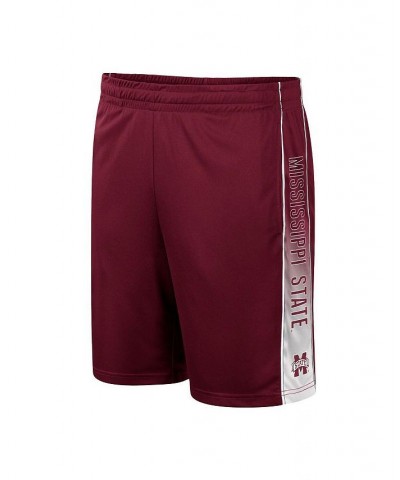 Men's Maroon Mississippi State Bulldogs Lazarus Shorts $21.59 Shorts