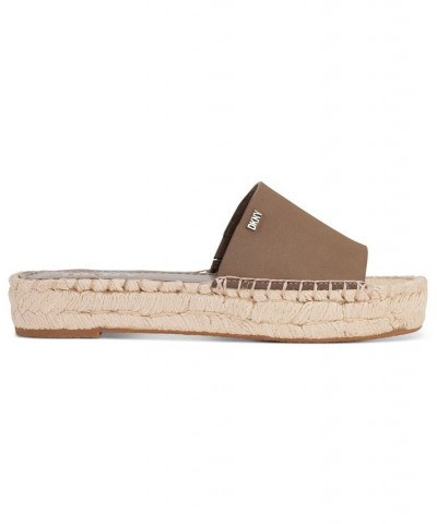 Women's Camillo Slip-On Espadrille Platform Slide Sandals PD04 $60.00 Shoes