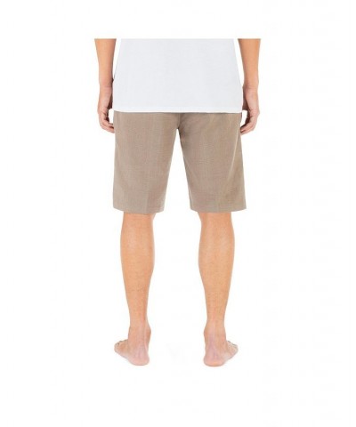 Men's Glenneyere Solid Walkshorts Brown $25.80 Shorts