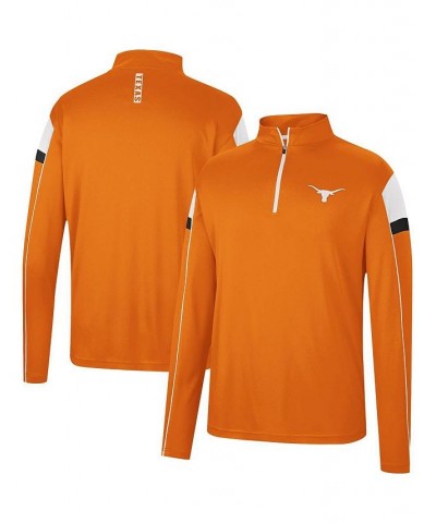 Men's Texas Orange Texas Longhorns Golf Match Quarter-Zip Windshirt $25.80 Sweatshirt