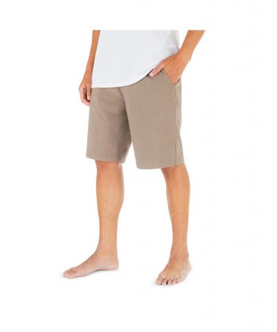 Men's Glenneyere Solid Walkshorts Brown $25.80 Shorts