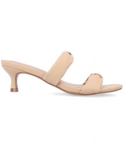 Women's Dyllan Slip-on Heel Nude $44.10 Shoes