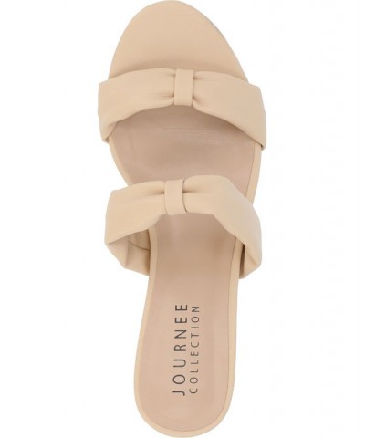 Women's Dyllan Slip-on Heel Nude $44.10 Shoes