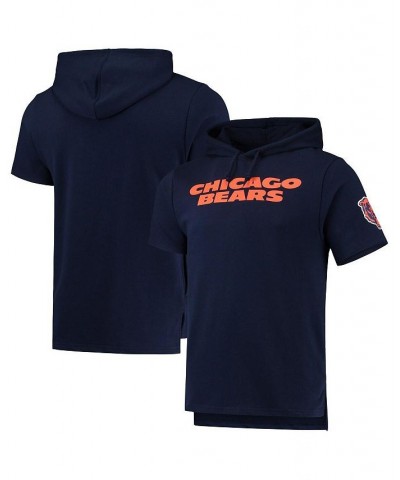 Men's Navy Chicago Bears Game Day Hoodie T-shirt $37.40 T-Shirts