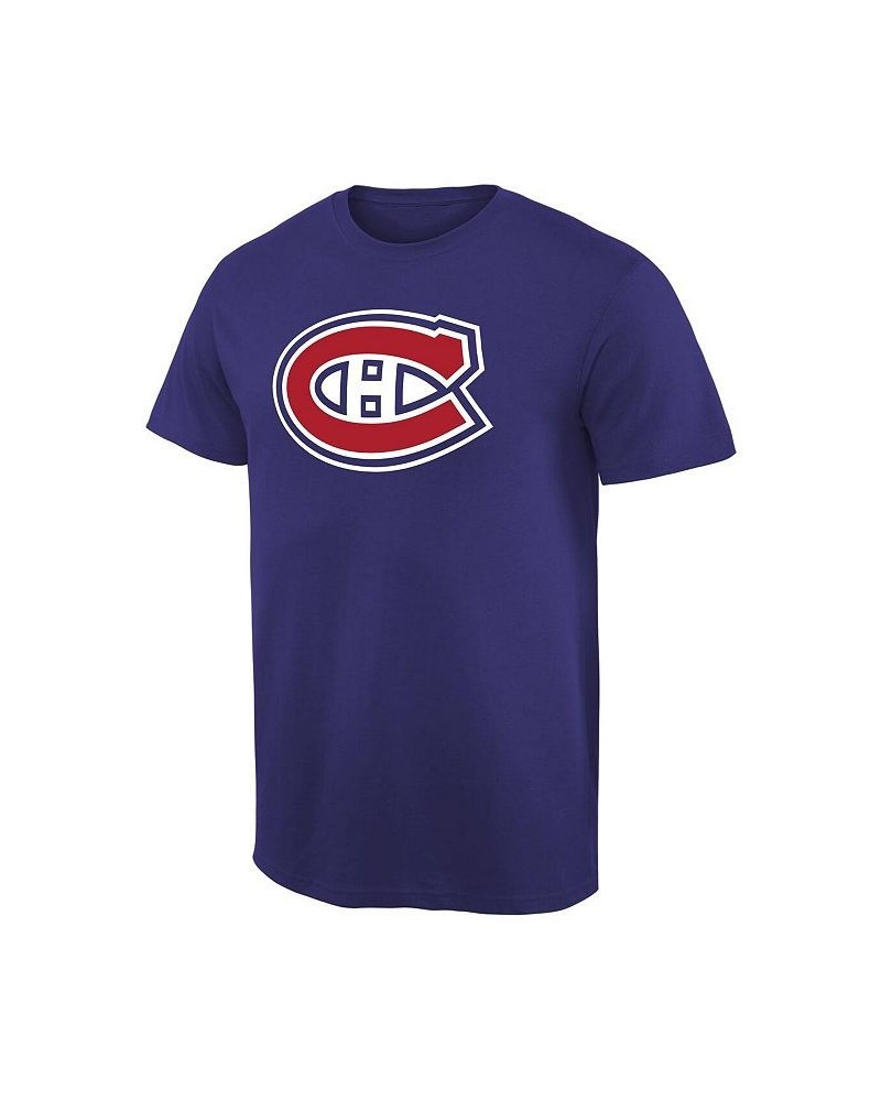 Men's Royal Montreal Canadiens Team Primary Logo T-shirt $17.50 T-Shirts