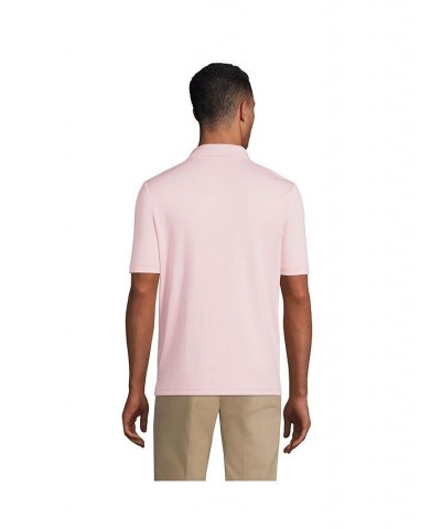 Men's Big and Tall Short Sleeve Super Soft Supima Polo Shirt with Pocket PD03 $28.68 Polo Shirts