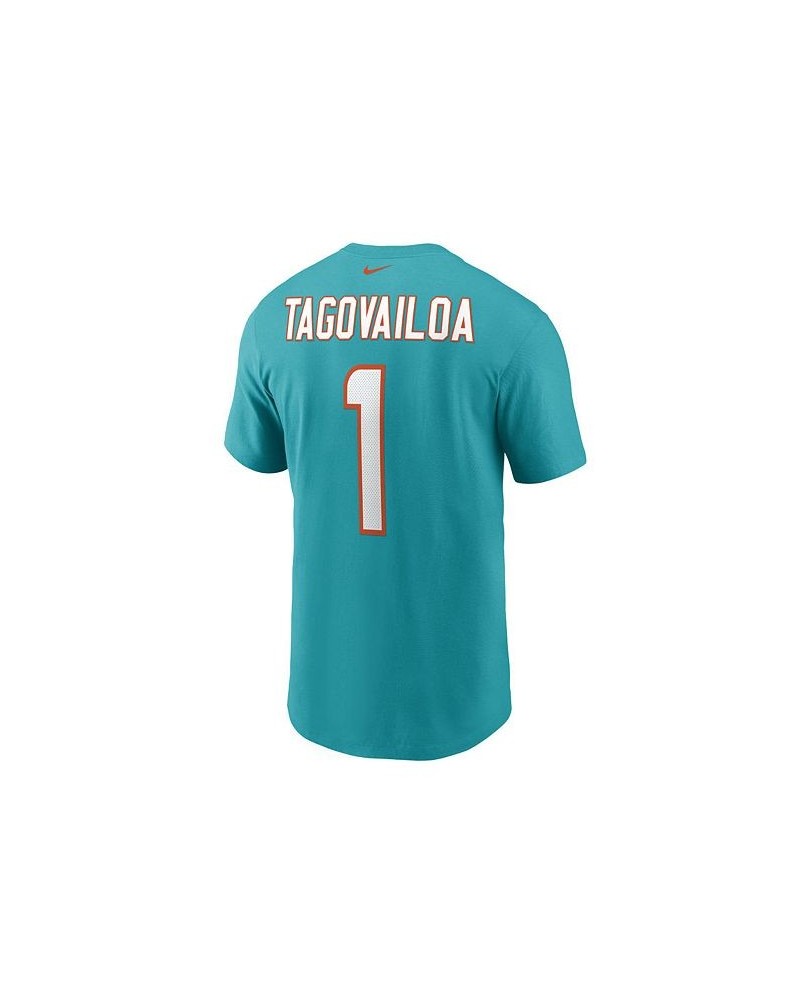 Miami Dolphins Men's Pride Name and Number Wordmark 3.0 Player T-shirt Tua Tagovailoa $20.50 T-Shirts