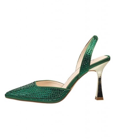 Women's Hawaii Embellished Pumps Green $39.20 Shoes