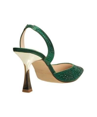 Women's Hawaii Embellished Pumps Green $39.20 Shoes