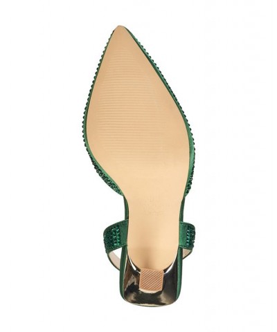 Women's Hawaii Embellished Pumps Green $39.20 Shoes