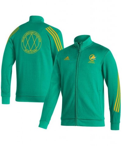 Men's Green California Seals Team Classics Full-Zip Track Jacket $45.89 Jackets