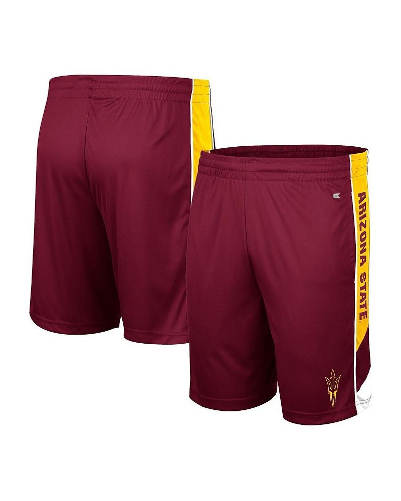 Men's Maroon Arizona State Sun Devils Pool Time Shorts $19.43 Shorts