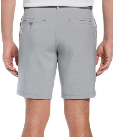 Men's Textured Dobby Performance 9" Golf Shorts Gray $20.68 Shorts