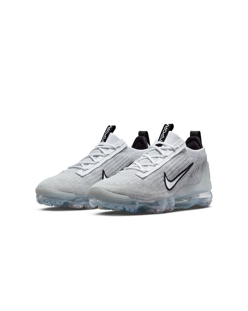 Men's Air VaporMax 2021 FK Running Sneakers White $99.00 Shoes