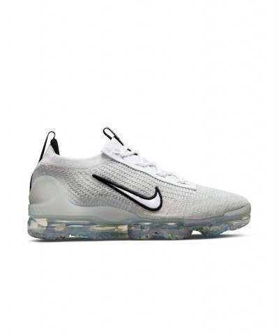 Men's Air VaporMax 2021 FK Running Sneakers White $99.00 Shoes