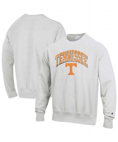 Men's Gray Tennessee Volunteers Arch Over Logo Reverse Weave Pullover Sweatshirt $35.70 Sweatshirt