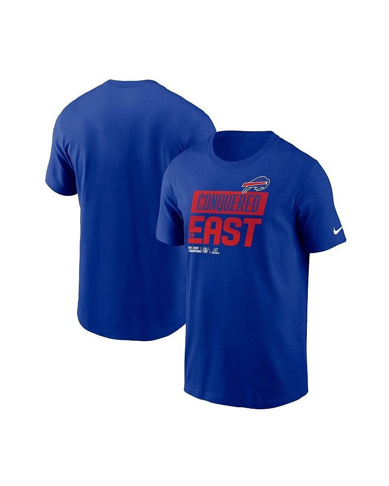 Men's Royal Buffalo Bills 2022 AFC East Division Champions Locker Room Trophy Collection T-shirt $21.00 T-Shirts