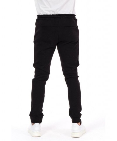 Men's Modern Side Zip Jogger Pants Black $38.75 Pants