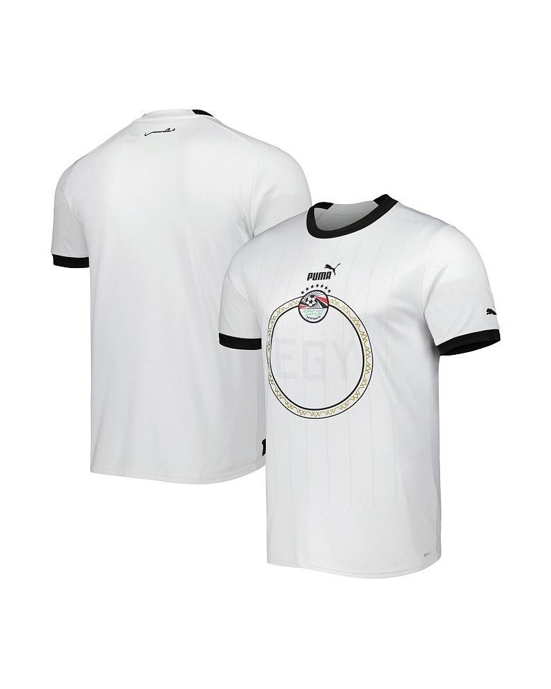 Men's White Egypt National Team 2022/23 Away Replica Jersey $54.99 Jersey