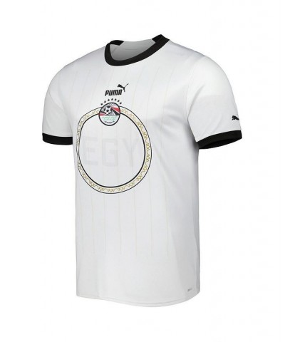 Men's White Egypt National Team 2022/23 Away Replica Jersey $54.99 Jersey