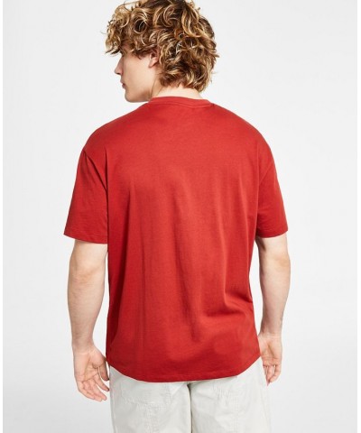 Men's Big Star Short-Sleeve Logo Graphic T-Shirt Red $38.25 T-Shirts