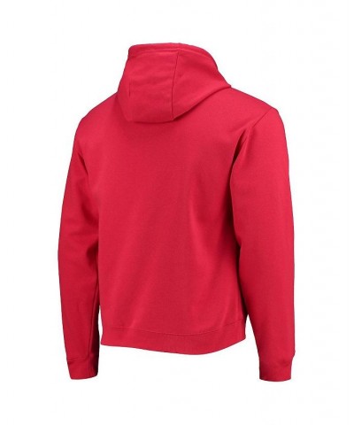 Men's Red Cornell Big Red Volume Up Essential Fleece Pullover Hoodie $30.75 Sweatshirt