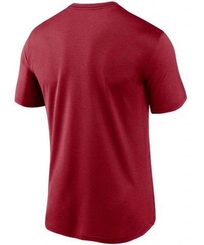 Men's Big and Tall Cardinal Arizona Cardinals Logo Essential Legend Performance T-Shirt $19.20 T-Shirts