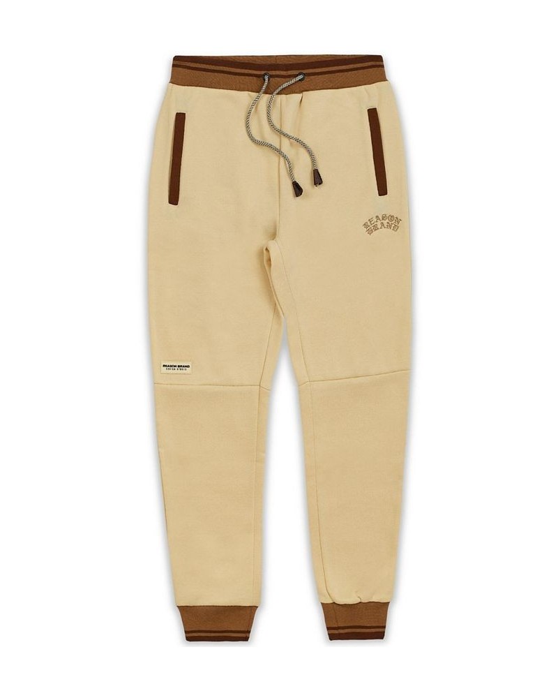 Men's Nash Colorblocked Joggers Brown $22.00 Pants