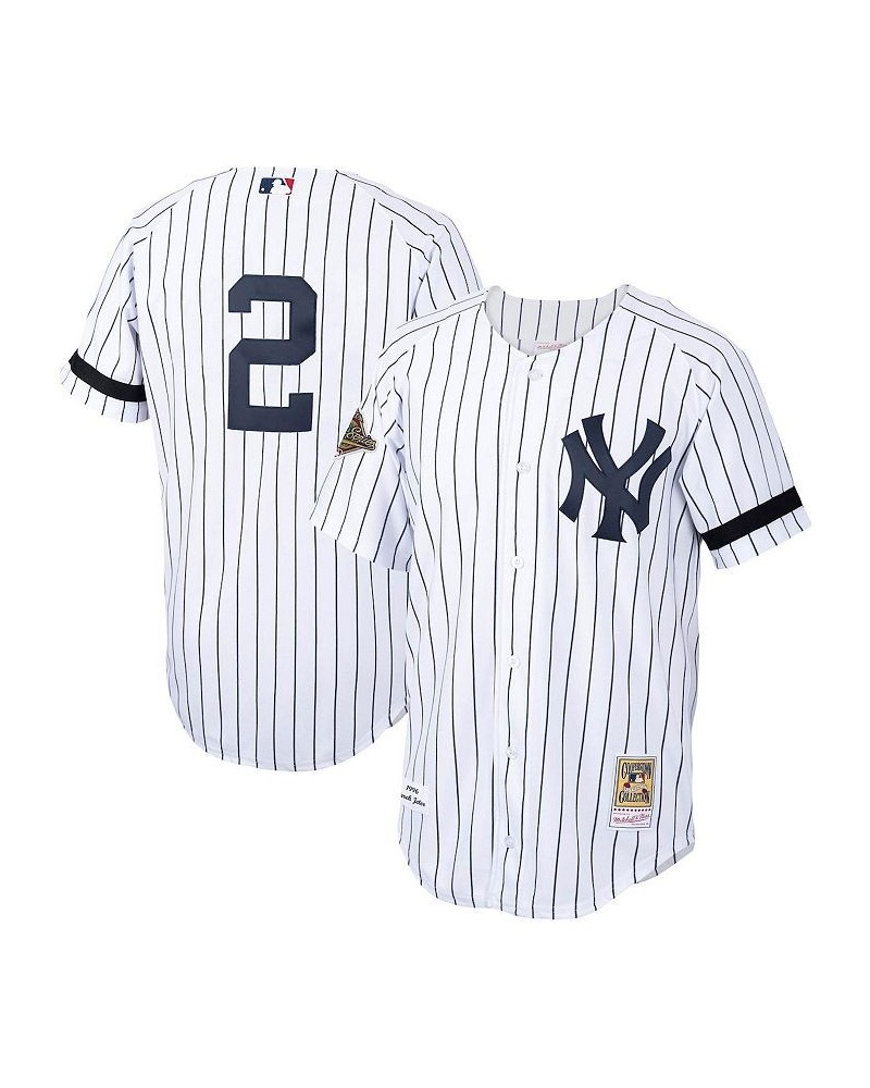 Men's White New York Yankees Cooperstown Collection 1996 Authentic Home Jersey $93.00 Jersey