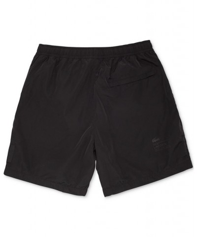 Men's Relaxed-Fit Showerproof Shorts Black $34.65 Shorts