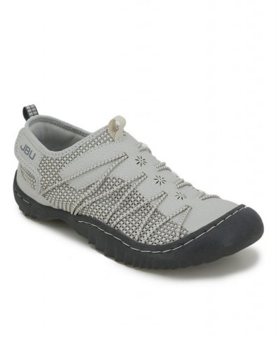 Women's Soul Water Ready Flats Gray $21.07 Shoes