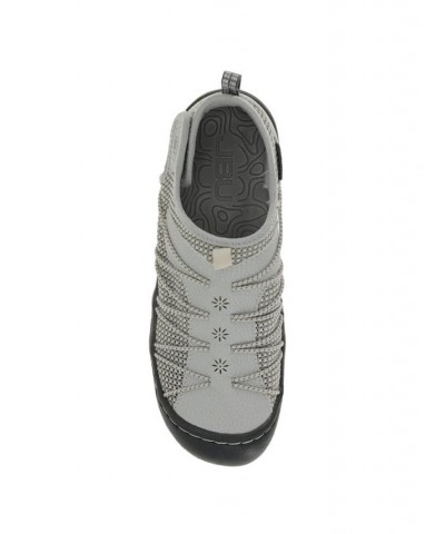 Women's Soul Water Ready Flats Gray $21.07 Shoes