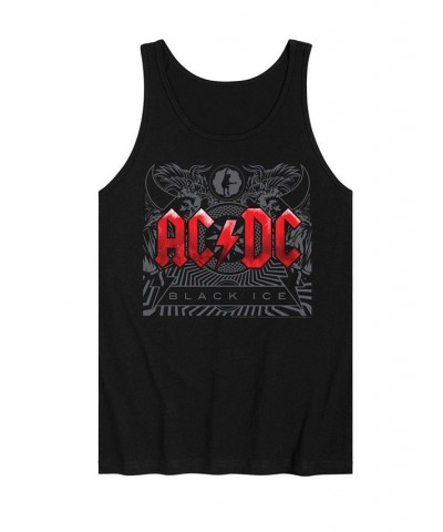 Men's ACDC Black Ice Tank Black $15.84 T-Shirts