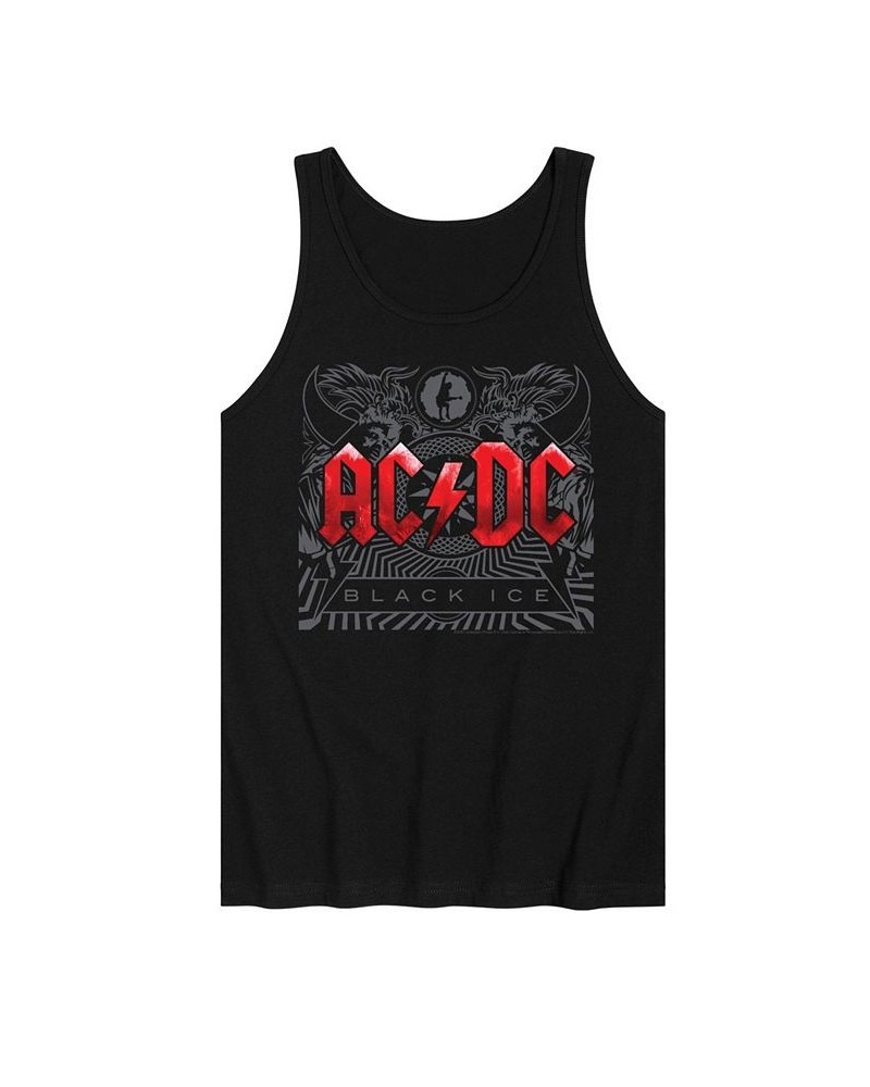 Men's ACDC Black Ice Tank Black $15.84 T-Shirts