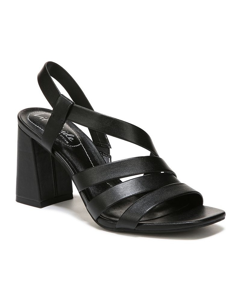 Broadway Strappy Sandals Black $37.09 Shoes