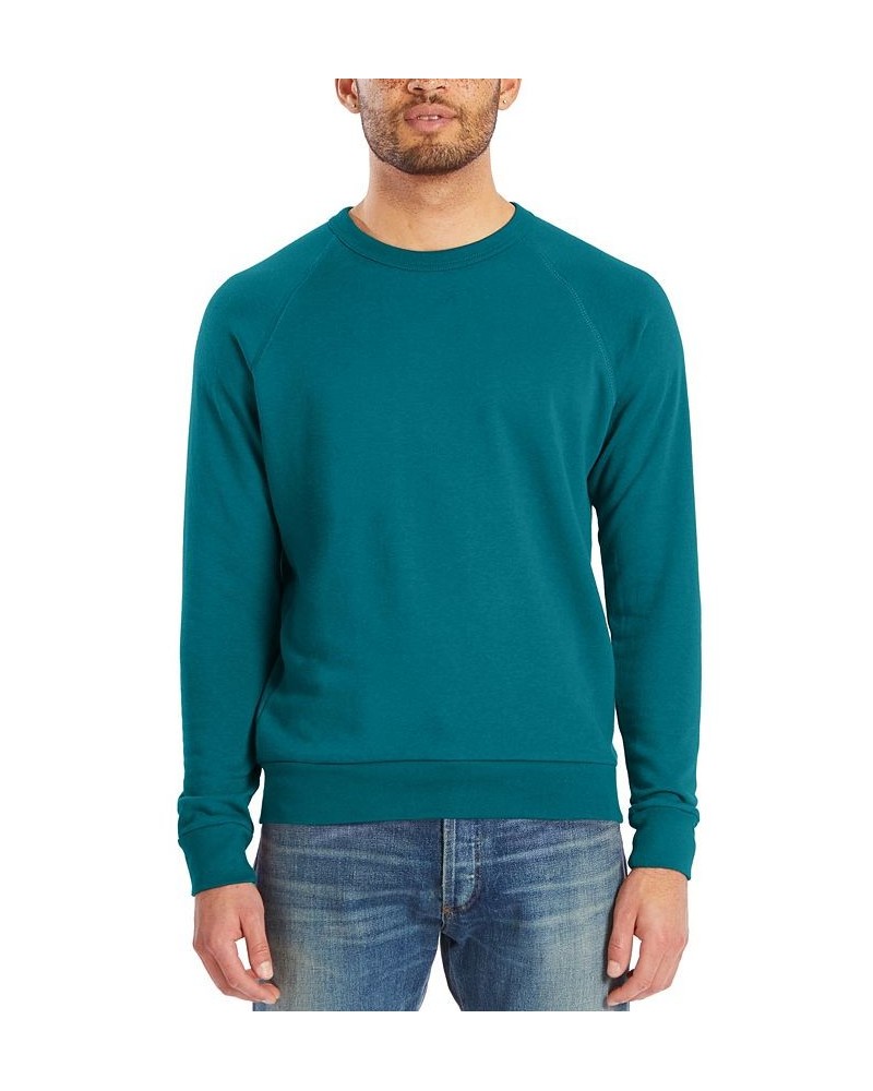 Men's Washed Terry Challenger Sweatshirt Dark Teal $39.42 Sweatshirt